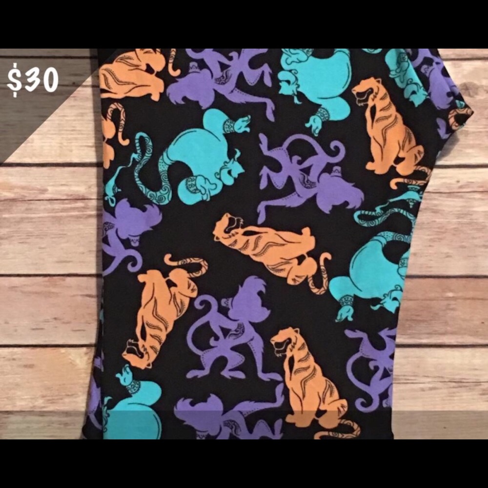 LuLaRoe Disney Collection OS Leggings